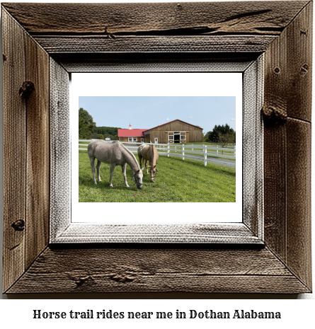 horse trail rides near me in Dothan, Alabama